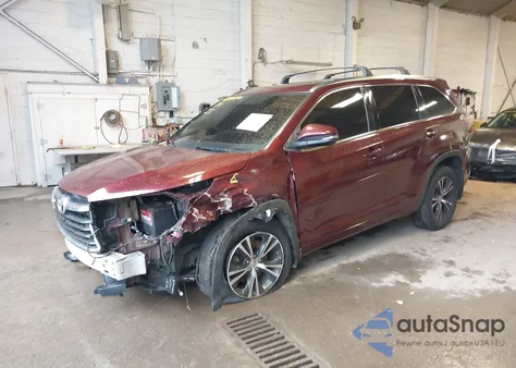 2016 Toyota Highlander Xle V6 из США, поврежденный, VIN 5TDJKRFH0GS265105